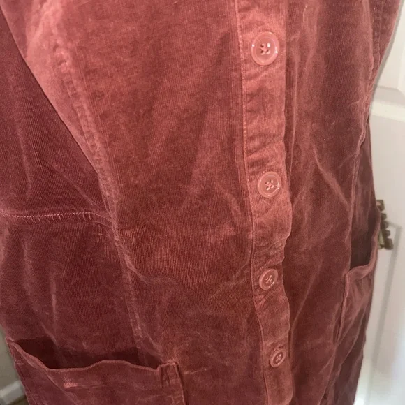 Torrid Burgundy Corduroy Dress - Picture 5 of 6